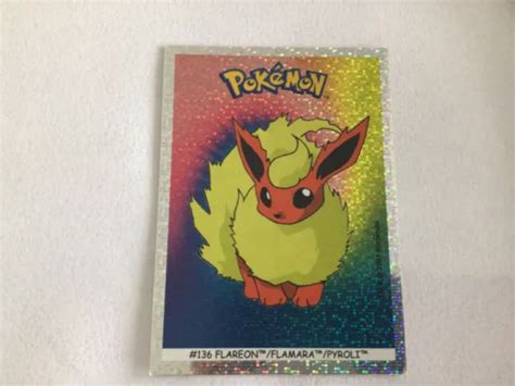 Carte Pok Mon Dunkin Boomer Pyroli Flareon Flamara Foil Nintendo