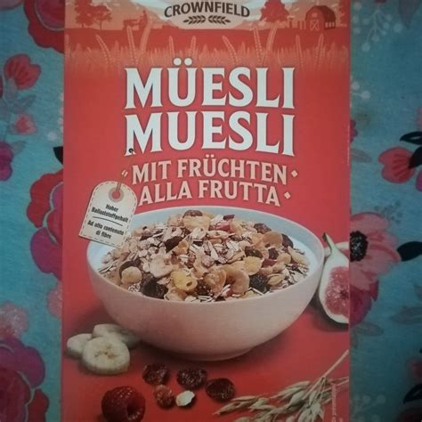 Crownfield Crunchy Muesli Alla Frutta Reviews Abillion