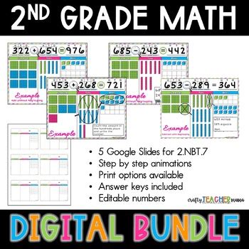 Nbt Adding And Subtracting Within With Animations Tpt