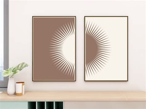 Boho Bohemian Gallery Wall Art Set Printable Wall Art Digital Prints