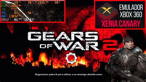 Gears Of War Pc Emulador Xenia Canary Configuracion Fps