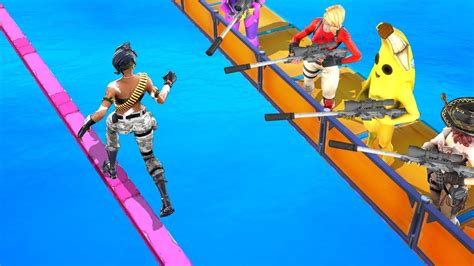 Fortnite Deadly Snipers Vs Runners Fortnite Creative Youtube