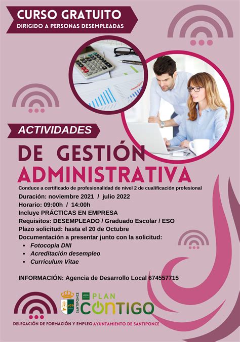 CURSO DE ACTIVIDADES DE GESTIÓN ADMINISTRATIVA