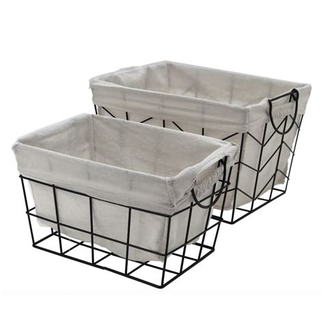 26% off on Black Wire Storage Basket | OneDayOnly