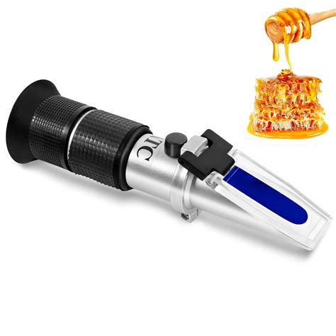 Honey Refractometer For Honey Moisture Brix And Baume 3 In 1 Uses 58