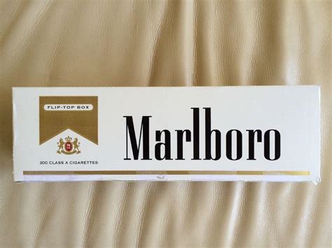 Marlboro lights carton gold pack 10 packs cigarettes | #1816163923