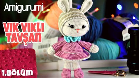 Amigurumi Ponçik Tavşan Kafa Yapımı 1 Bölüm YouTube