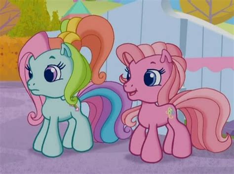 56642 Safe Screencap Pinkie Pie G3 Rainbow Dash G3 Earth