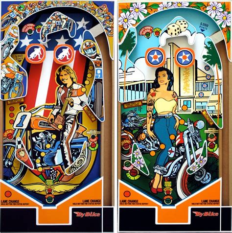 Wonderful motorcycle-themed pinball art from Antonio Merinero. Graphic Artist, Graphic Design ...