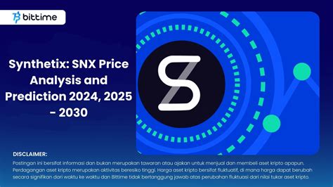 Synthetix Snx Price Analysis And Prediction Bittime