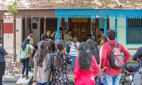 Heritage walk in Puducherry - CARE School of Architecture