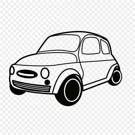 Retro Car Black And White Clipart, Car Clipart Black And White, Clipart ...