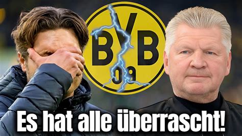 BVB BESTÄTIGT DAMIT HAT NIEMAND GERECHNET BORUSSIA DORTMUND NEWS