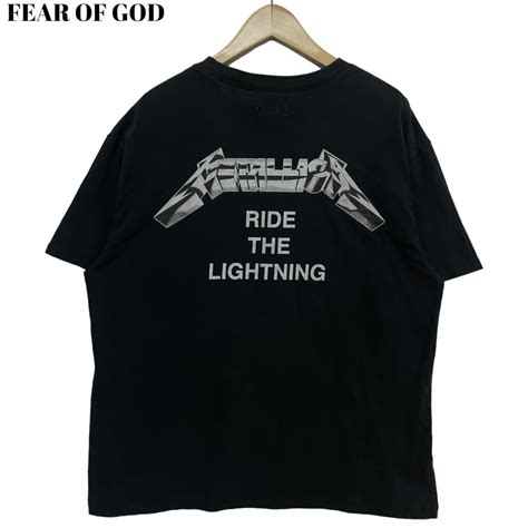 Fear Of God Metallica T Shirt 후루츠패밀리