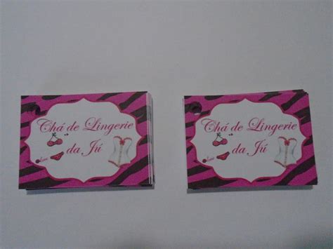 Tag Chá de Lingerie Elo Produtos Especiais