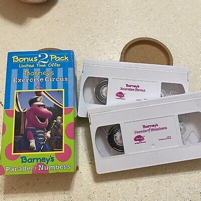 Barney Exercise Circus Vhs For Sale Picclick The Best Porn Website