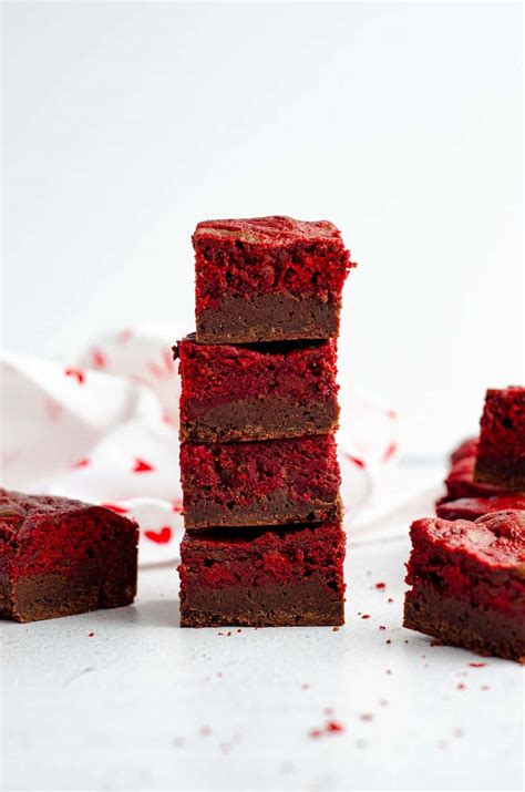 Red Velvet Brownie Recipe From Scratch Fresh April Flours