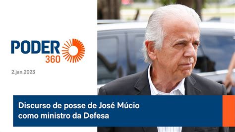 Jos M Cio Discurso De Posse Como Ministro Da Defesa Youtube