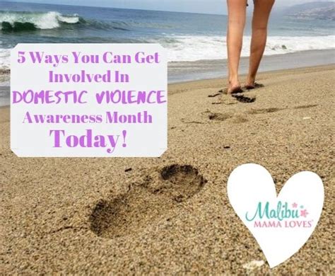 5 Ways You Can Get Involved In Domestic Violence Awareness Month Today