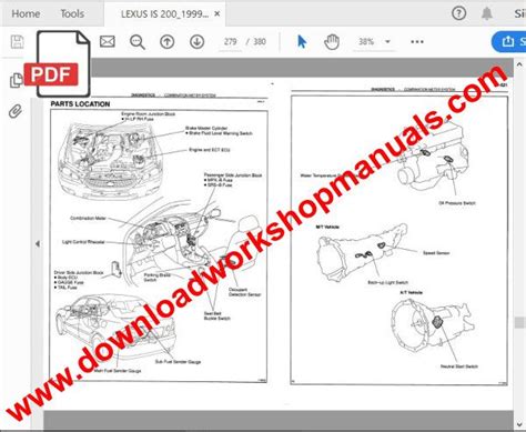 Lexus Is To Service Repair Workshop Manual