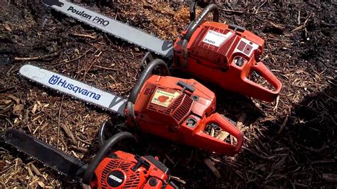 Climbing Arborist Or Tree Climbers Use Stihl Husqvarna And Echo