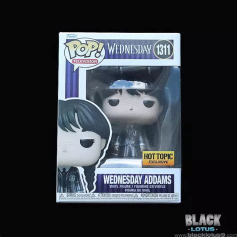 FUNKO POP WEDNESDAY Addams Metallic Jenna Ortega Hot Topic AUF LAGER