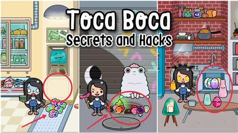 Toca Boca Free Secrets 🤫😱 Toca Life World Free Hacks 🌎 Necolawpie