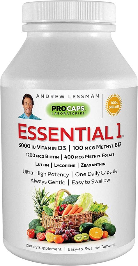 Andrew Lessman Vitamins and Supplements in Health and Medicine