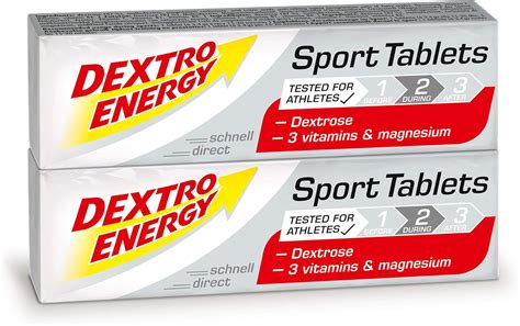 Dextro Energy Dextrose Tablets Glucose Tablets Mit Magnesium Vitamin