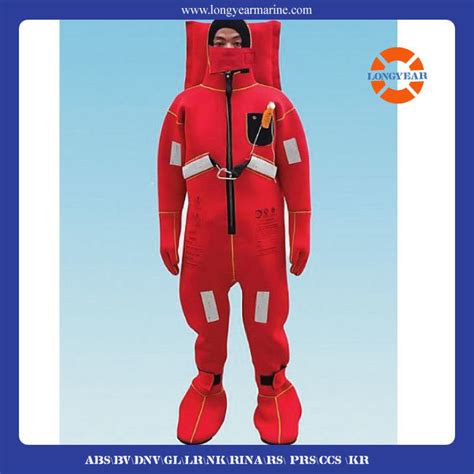 Solas Lifesaving Dbf I Marine Insulated Immersion Suits China Ec