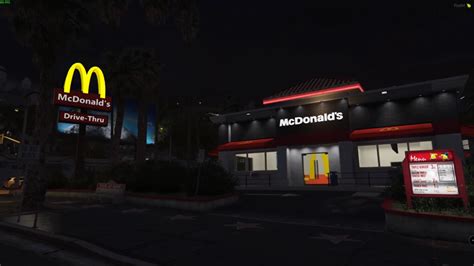 Vinewood McDonalds FiveM Add On MLO SCRIPT Matt Sowards 4 99