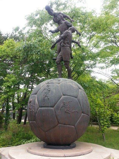 The Sporting Statues Project Footballers National Football Training