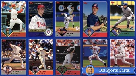 Most Valuable Topps Baseball Cards Old Sports Cards