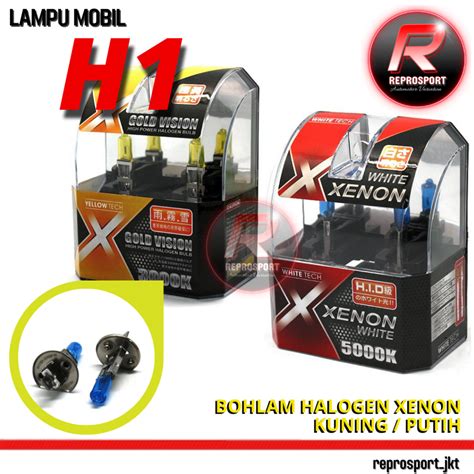 Jual LAMPU MOBIL H1 BOHLAM HALOGEN XENON PUTIH KUNING Shopee