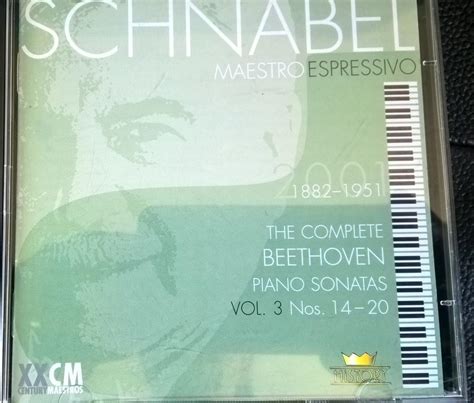 The Complete Beethoven Piano Sonatas Vol By Artur Schnabel Artur