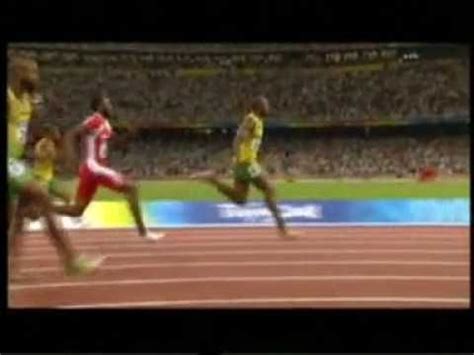 Usain Bolt 100m WORLD RECORD | 100m world record, Usain bolt 100m, Bolt ...