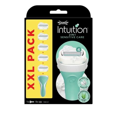 Wilkinson Intuition Sensitive Rasoir Femme Lames Xxl Pack