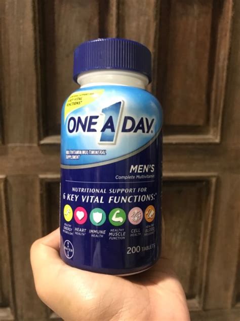 One A Day Multivitamin Mens Tablets Expiration January