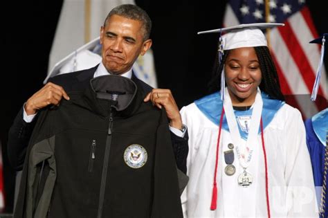 Photo President Obama Address Graduates Of Worcester Technical High