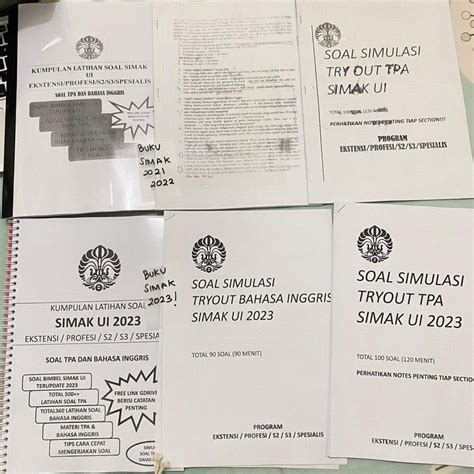 Jual Bus Buku Soal Tpa Simak Ui Pascasarjana Profesi Spesialis