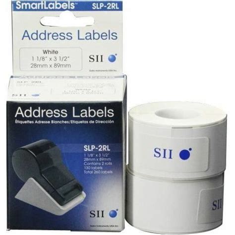 Seiko Smartlabel Slp Rl White Address Labels Label Tapes Label