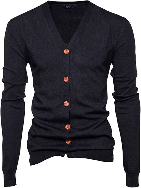 Invierno Hombres N Cardigans Su Teres Casual Hombres S Lido Pul Ver