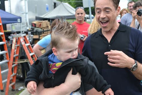 Kid cries because Robert Downey Jr. not really Iron Man - The Boston Globe
