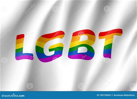 Clipart Del Color De La Bandera Del Arco Iris De Lgbt Ilustración Del