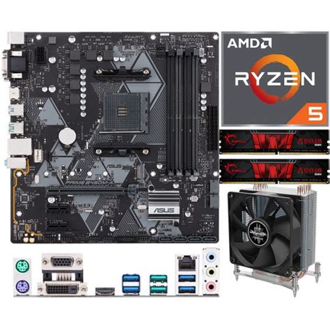 Aufrüstkit Amd Ryzen 5 3500x 6x 36ghz 16gb Ram Asus Prime B450m A Mainboard Arlt Computer