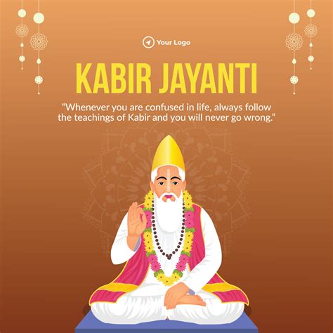 Happy Kabir Das Jayanti Banner Design Template 21481391 Vector Art At