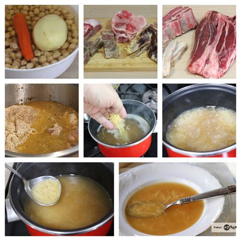 Cómo hacer sopa de cocido con fideos receta fácil para entrar en calor