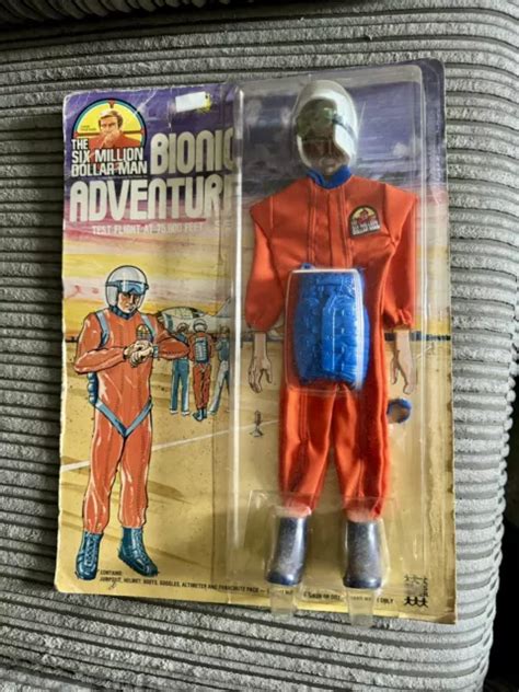 Kenner Six Million Dollar Man Bionic Adventure Set Test Flight Rare L