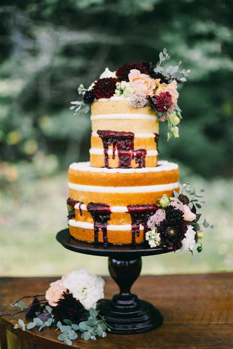 Naked Cake For A Brunch Wedding Wedding Party Ideas 100 Layer Cake
