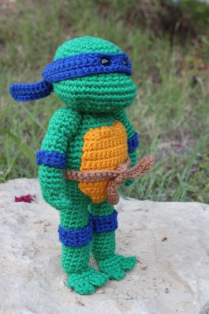 Teenage Mutant Ninja Turtle Pattern By Handmade By Nichole Crochet